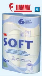 Toaletní papír SOFT Fiamma (6 rolí)