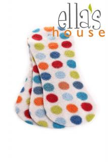 Ella's house Bum Liners - separační pleny fleece 3ks - Puntíky (Bobble)
