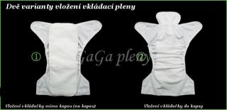 Gaga's AIO - Kytky SZ (suchý zip)