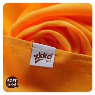 Kikko bambusové pleny 70x70 3ks - STARS Orange MIX