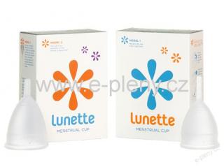 Lunette menstruační kalíšek - Čirý (vel. 1, 2)
