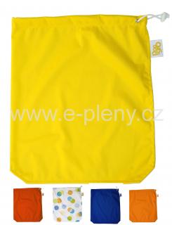 Pop'n'Gro WetBag - pytel na pleny velký - Bílý (White)