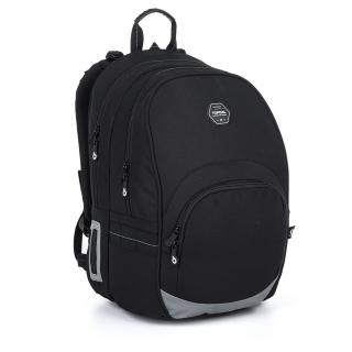 Černý školní batoh Topgal - KIMI 24020