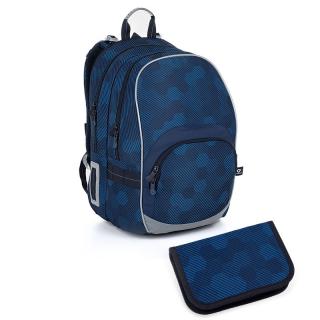 Dvoukomorový školní batoh Topgal KIMI 23020 SET SMALL