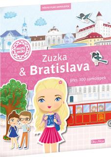 Kniha samolepek - ZUZKA & BRATISLAVA