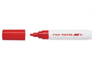 Pilot Pintor - Popisovač - Střední hrot (M) Barva: červená