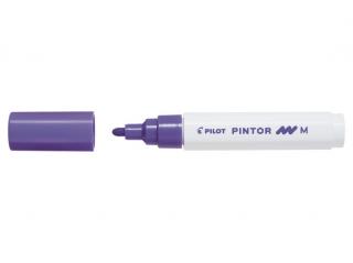 Pilot Pintor - Popisovač - Střední hrot (M) Barva: fialová