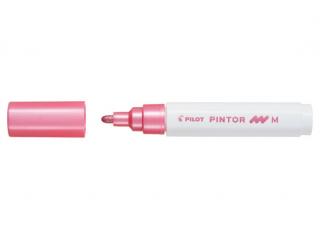 Pilot Pintor - Popisovač - Střední hrot (M) Barva: metalická růžová