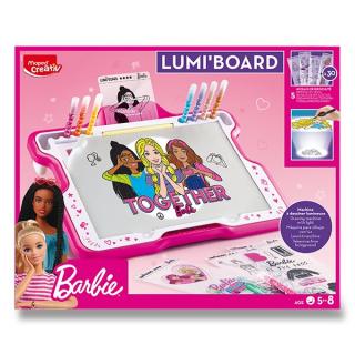 Sada Maped Creativ Barbie Lumi Board - Tabulka s podsvícením