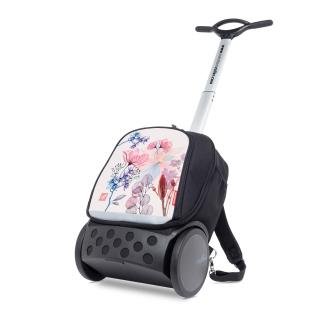 Školní a cestovní batoh na kolečkách Nikidom Roller UP Aquarella (19 l)