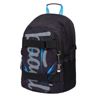 Školní batoh Baagl - Skate Bluelight