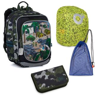 Školní batoh pro prvňáčky Topgal -  ENDY 21016 - SET LARGE