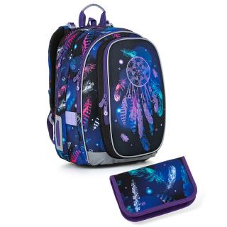 Školní batoh Topgal s lapačem snů MIRA 22009 SET SMALL