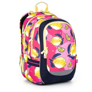 Školní lehký batoh Topgal s citronky CODA 22010