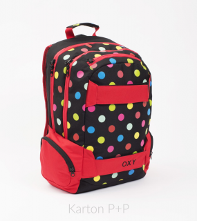 Studentský batoh OXY Sport Dots  + Dárek ZDARMA