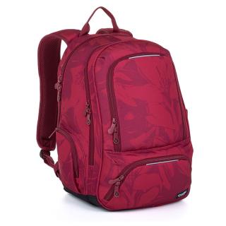 Studentský batoh Topgal s liliemi SURI 23022