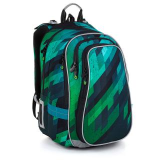 Zelenomodrý školní batoh Topgal LYNN 23018