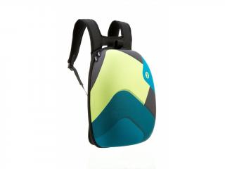 Zipit Shell batoh Black, green & blue shapes