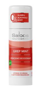 Bio přírodní deodorant Saloos - Grep mint