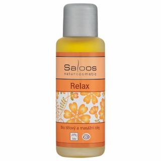 Bio tělový a masážní olej Saloos - Relax