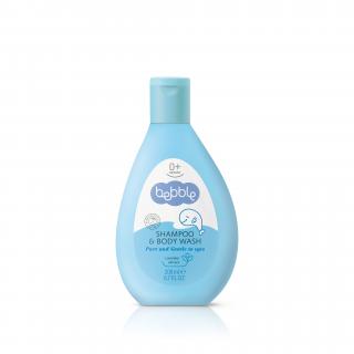 Dětský šampon a mycí gel s levandulí Bebble, 200 ml