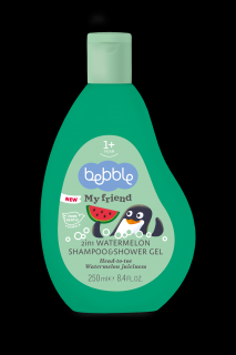 Dětský šampon a sprchový gel 2v1 Bebble – Meloun