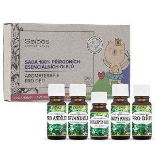 Sada esenciálních olejů Saloos - Aromaterapie pro děti