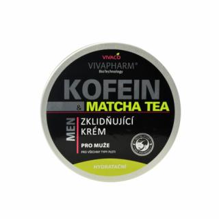 Zklidňující krém pro muže - Kofein a Matcha tea