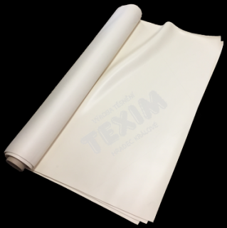 Expandovaný silikon eMVQ bílý tl.5mm deska 1000x1000mm