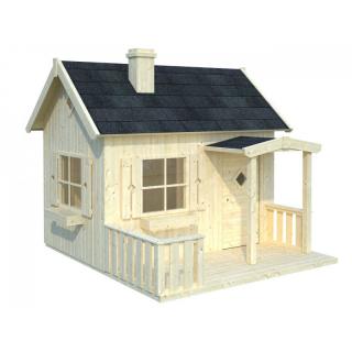 Dětský domek VL326 (Dětský dřevěný domek na zahradu. Dětský domek VL326)
