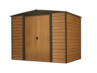 Plechový domek 181x253  WOOD LG1000 (Zahradní plechový domek)