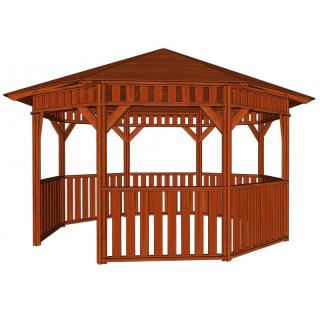 Zahradní altán VL 45 Standard bez podlahy (Zahradní altán - Zahradní altán VL 45)