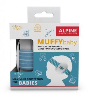Alpine Muffy Baby Chrániče sluchu pro miminka Barva: Modrá