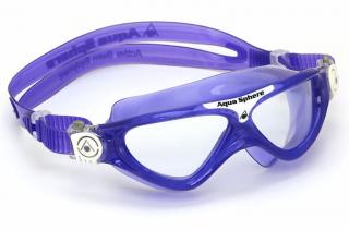 Aquaphere Vista Junior - dětské plavecké brýle Barva: Transparentní / fialová / fialová