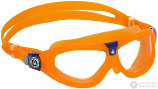 Aquasphere Seal Kid 2 - plavecká maska pro děti Barva: Transparentní / oranžová / oranžová