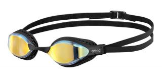 Arena Air-Speed Mirror - plavecké brýle pro dospělé Barva: Žlutá / černá / černá