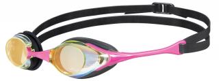 Arena Cobra Swipe Mirror Indoors - plavecké brýle Barva: Žlutá / růžová / černá