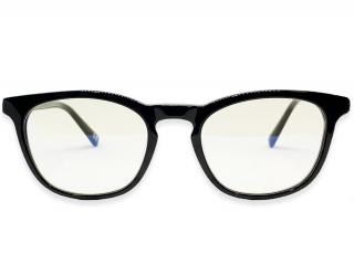 Brýle proti modrému světlu Derek Barva: Černá
