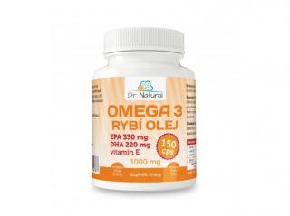 Dr. Natural Omega 3 rybí olej - 150 tablet