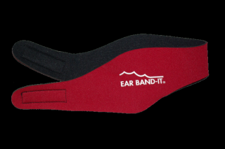 Ear Band-It® Červená čelenka na plavání Velikost čelenky: Malá