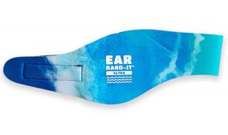 Ear Band-It® Ultra Batikovaná modrá Velikost čelenky: Malá