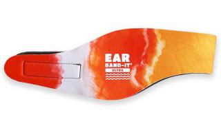 Ear Band-It® Ultra Batikovaná oranžová Velikost čelenky: Střední