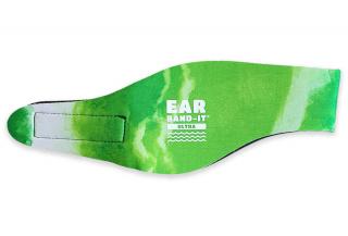 Ear Band-It® Ultra Batikovaná zelená Velikost čelenky: Malá