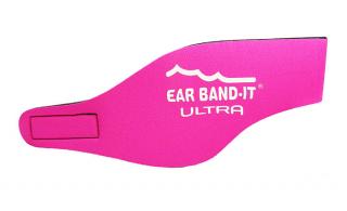 Ear Band-It® Ultra Růžová čelenka na plavání Velikost čelenky: Střední