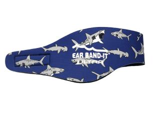 Ear Band-It® Ultra Žraločí Čelenka na plavání Velikost čelenky: Malá