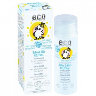 Eco Cosmetics Baby Dětský opalovací krém Neutral SPF 50+ BIO (50 ml) - datum spotřeby 10/2023