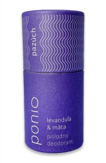Ponio Levandule & máta, přírodní deodorant 65g