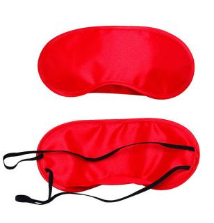 Saténová maska na oči na spaní Barva: Červená