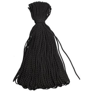 7Core polypropylenové lano 100 m, 4 mm Barva: černá