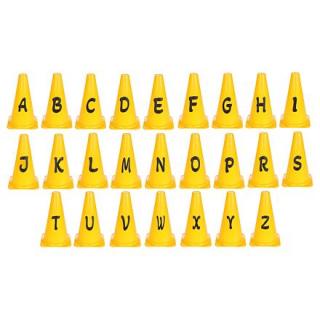 Alphabet Set kužely s písmeny